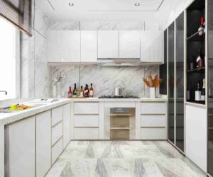 Key features of a luxury villa kitchen