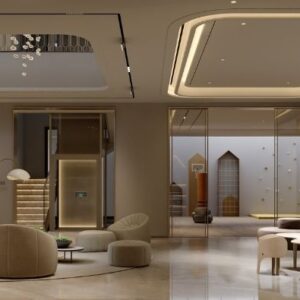 Luxury villa interior design