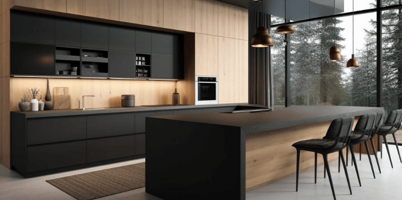 luxury villa kitchen design